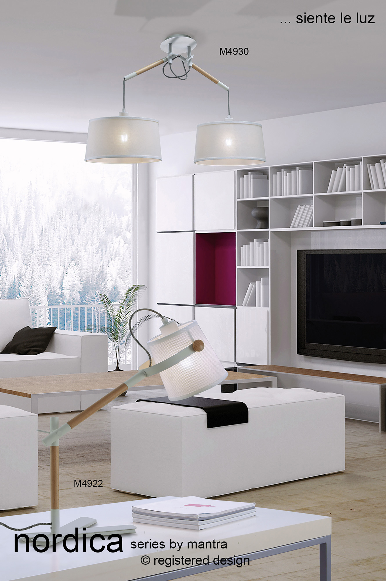 Nordica Ceiling Lights Mantra Linear Fittings